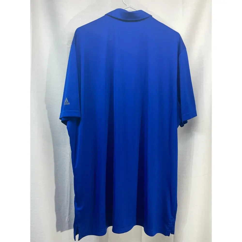 Adidas Men’s Golf Polo Governors Cup EUV Blue Size 2XL‎